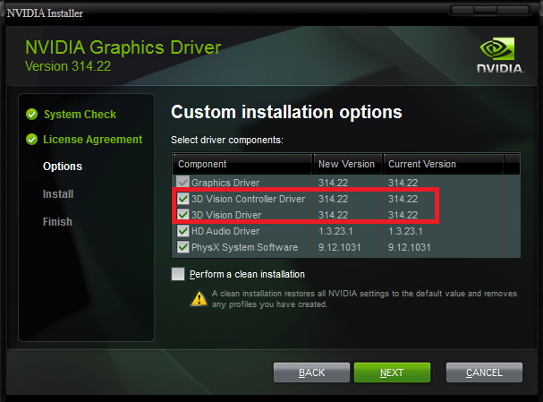 3d vision controller driver nvidia